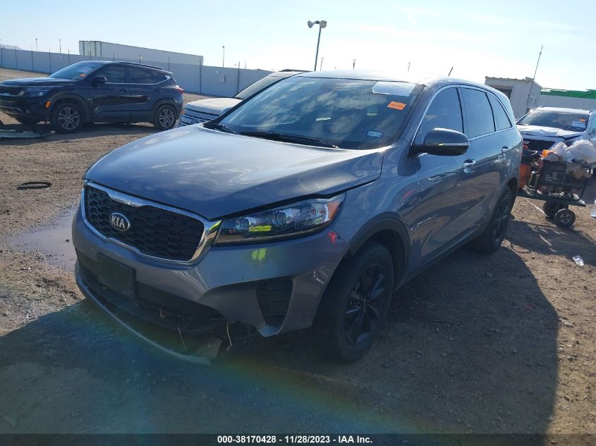 2020 Kia Sorento 2.4L Lx VIN: 5XYPG4A39LG689044 Lot: 38170428