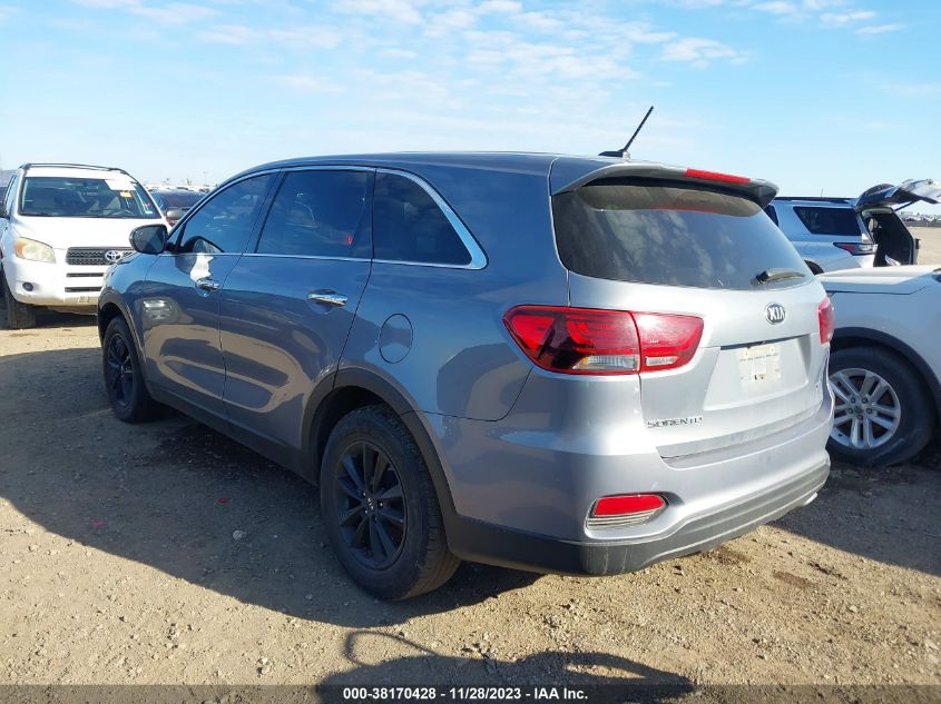 5XYPG4A39LG689044 2020 Kia Sorento 2.4L Lx