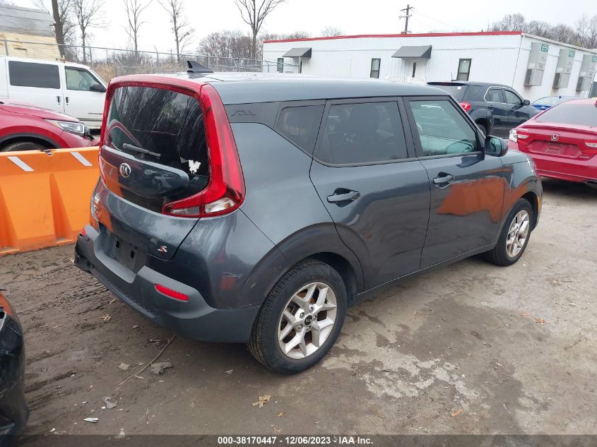 2020 Kia Soul S VIN: KNDJ23AU5L7054777 Lot: 38170447