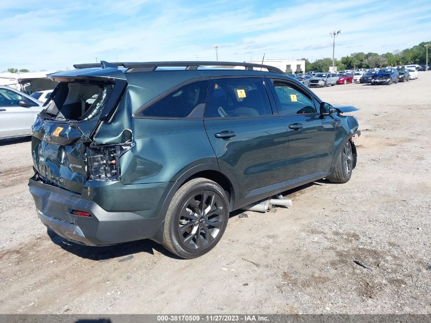 2021 Kia Sorento Ex VIN: 5XYRHDLF7MG067685 Lot: 38170509