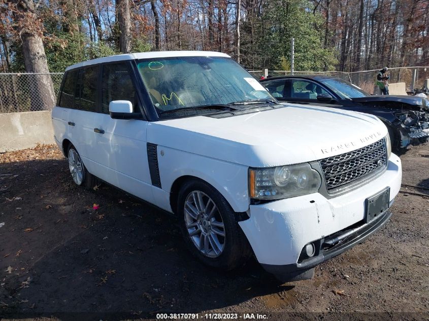 2011 Land Rover Range Rover Hse VIN: SALME1D40BA332645 Lot: 38170791