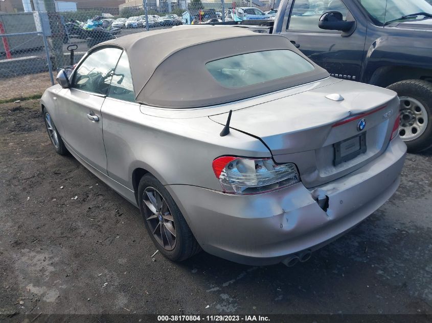 WBAUN1C53BVH82915 2011 BMW 1 Series 128I