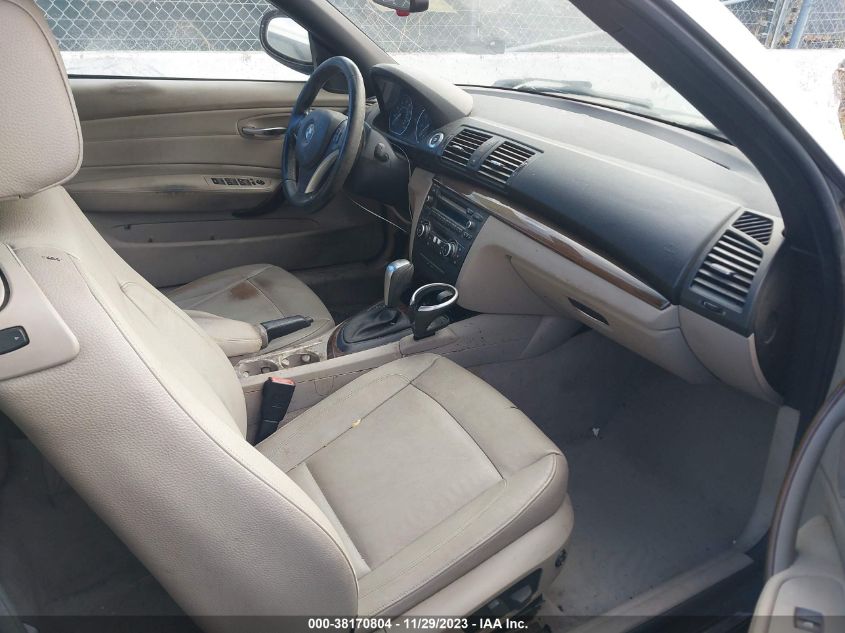 WBAUN1C53BVH82915 2011 BMW 1 Series 128I