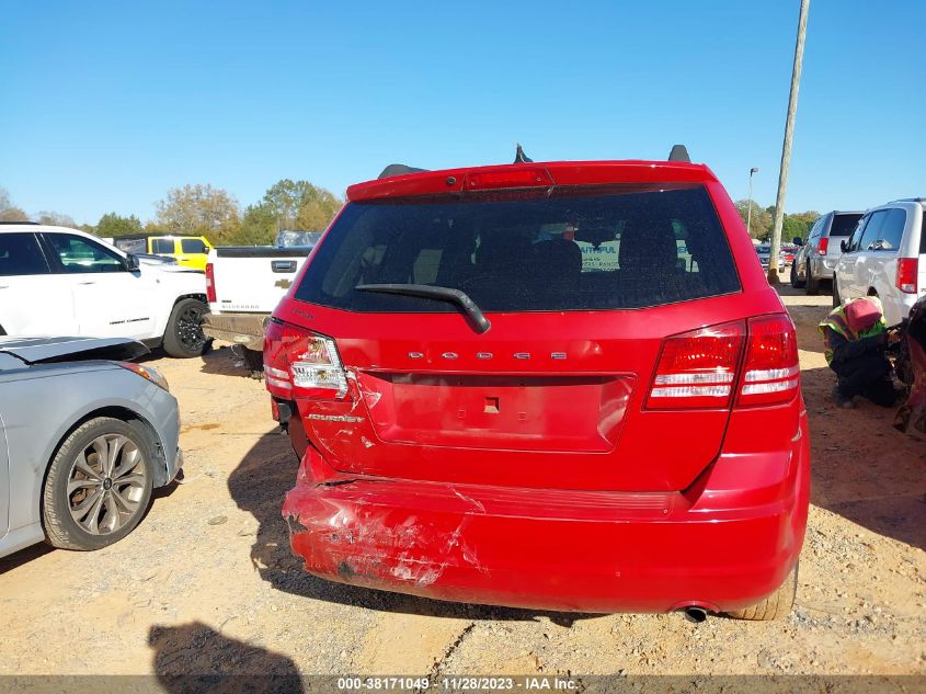 2017 Dodge Journey Se VIN: 3C4PDCAB0HT538698 Lot: 38171049