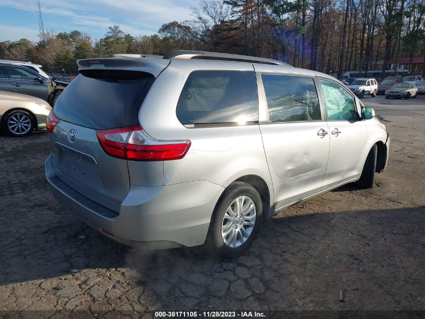 5TDYK3DC2FS555282 2015 Toyota Sienna Xle 8 Passenger