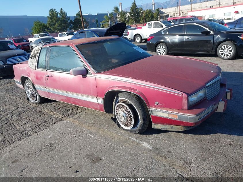 1988 Cadillac Eldorado VIN: 1G6EL1159JU611106 Lot: 38171633