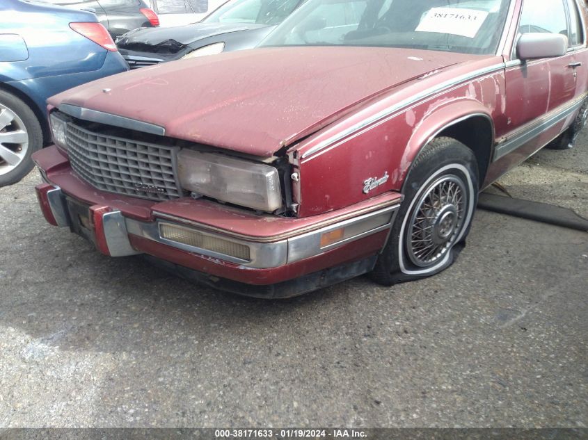 1G6EL1159JU611106 1988 Cadillac Eldorado