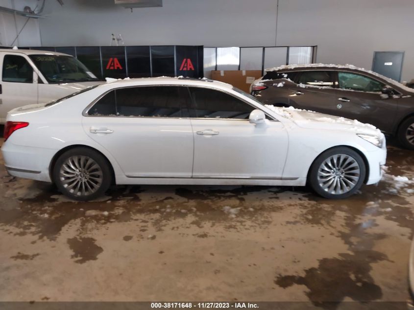 2017 Genesis G90 3.3T Premium VIN: KMHG34JA0HU029521 Lot: 38171648