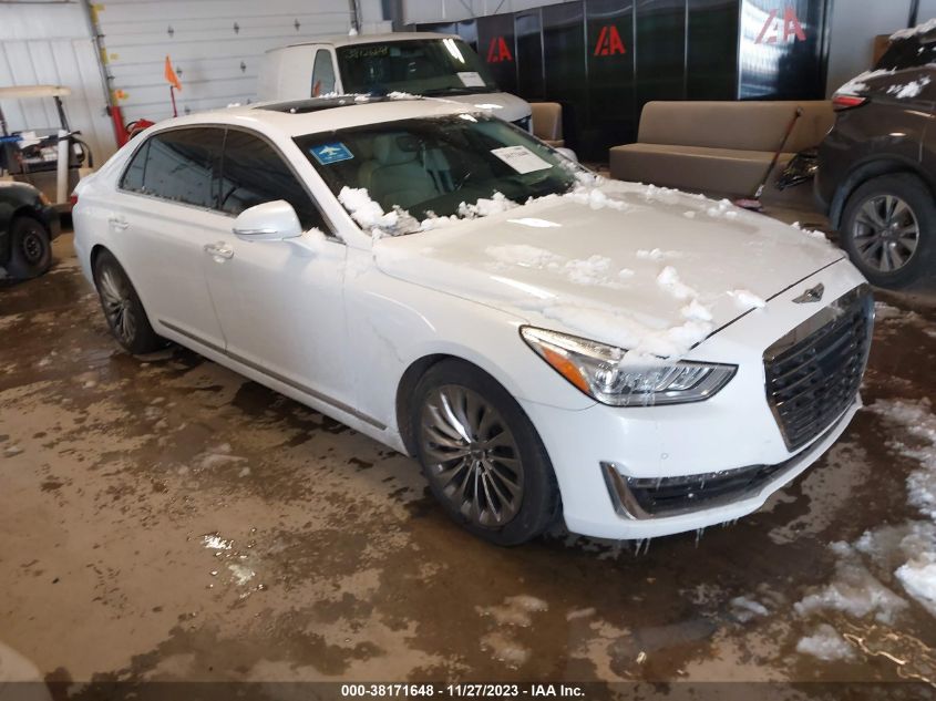 2017 Genesis G90 3.3T Premium VIN: KMHG34JA0HU029521 Lot: 38171648