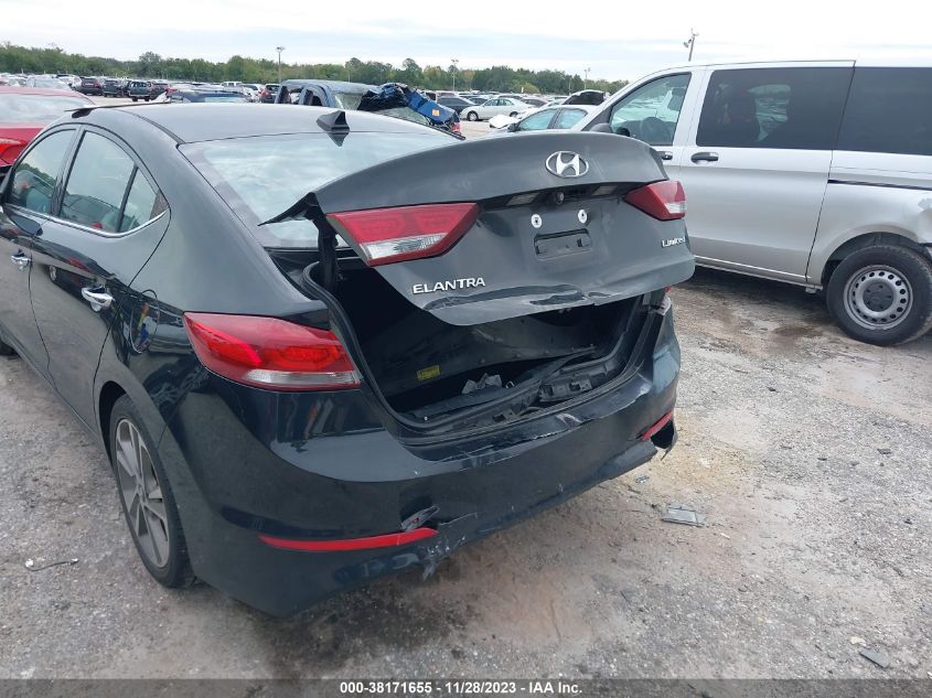 5NPD84LF3HH125011 2017 Hyundai Elantra Limited