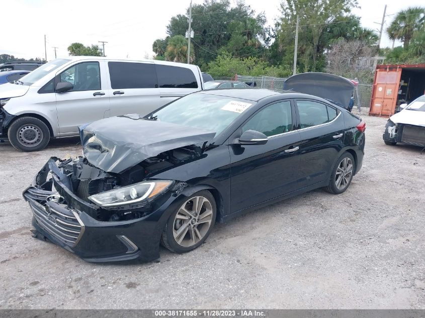 5NPD84LF3HH125011 2017 Hyundai Elantra Limited