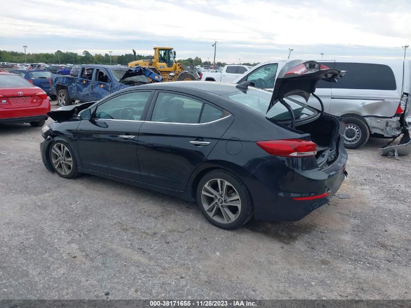 5NPD84LF3HH125011 2017 Hyundai Elantra Limited