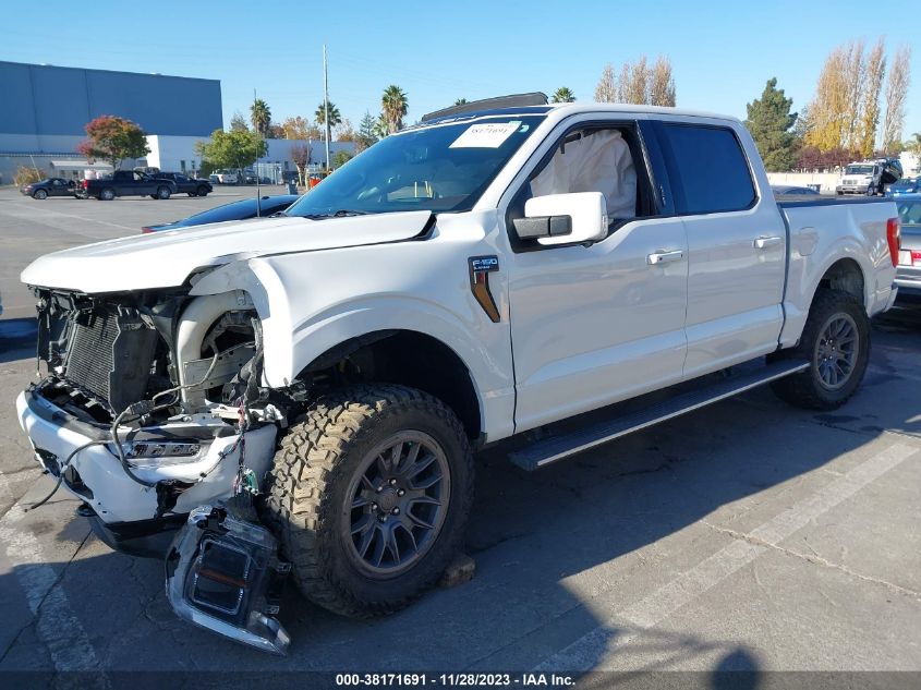 2021 Ford F-150 Lariat VIN: 1FTFW1E59MFC66218 Lot: 38171691