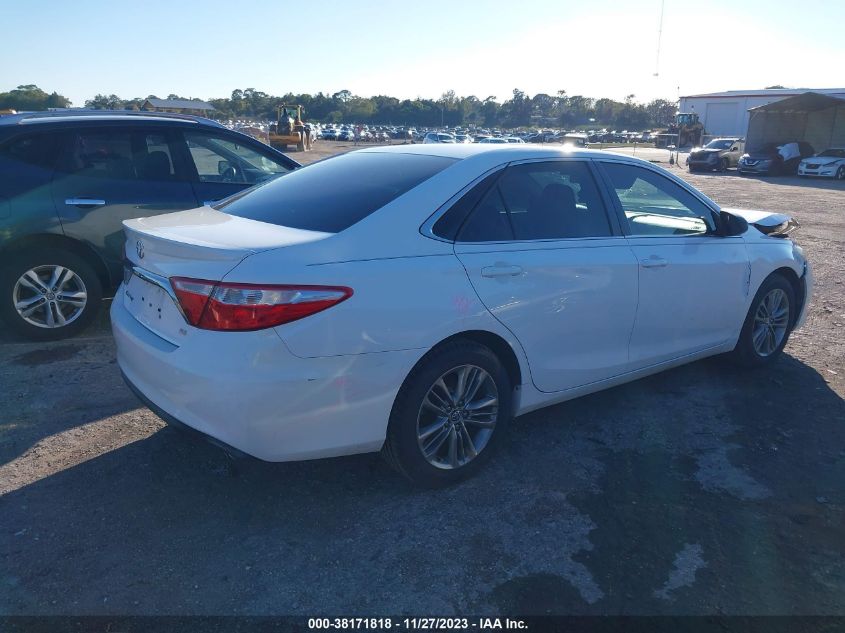 2015 Toyota Camry Se VIN: 4T1BF1FK8FU898141 Lot: 38171818