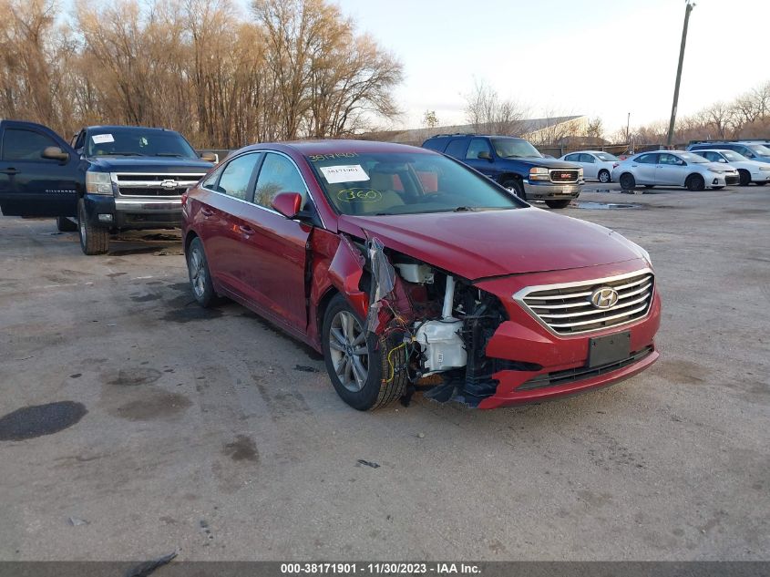 2016 Hyundai Sonata Se VIN: 5NPE24AF4GH303189 Lot: 38171901