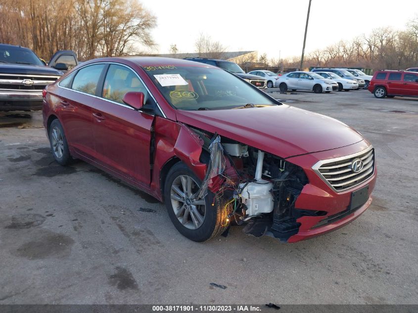 2016 Hyundai Sonata Se VIN: 5NPE24AF4GH303189 Lot: 38171901