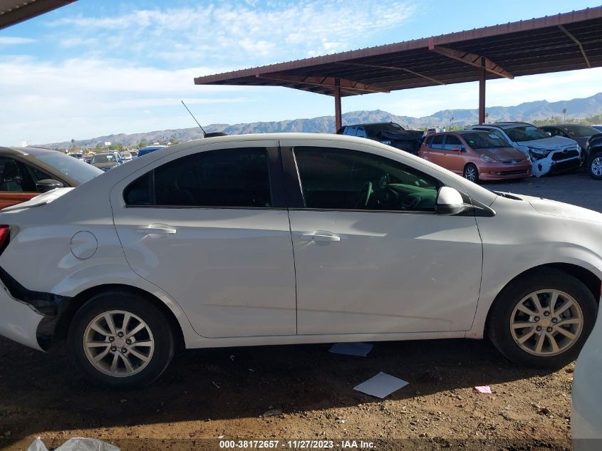 2020 Chevrolet Sonic Fwd Lt VIN: 1G1JD5SB5L4102744 Lot: 38172657