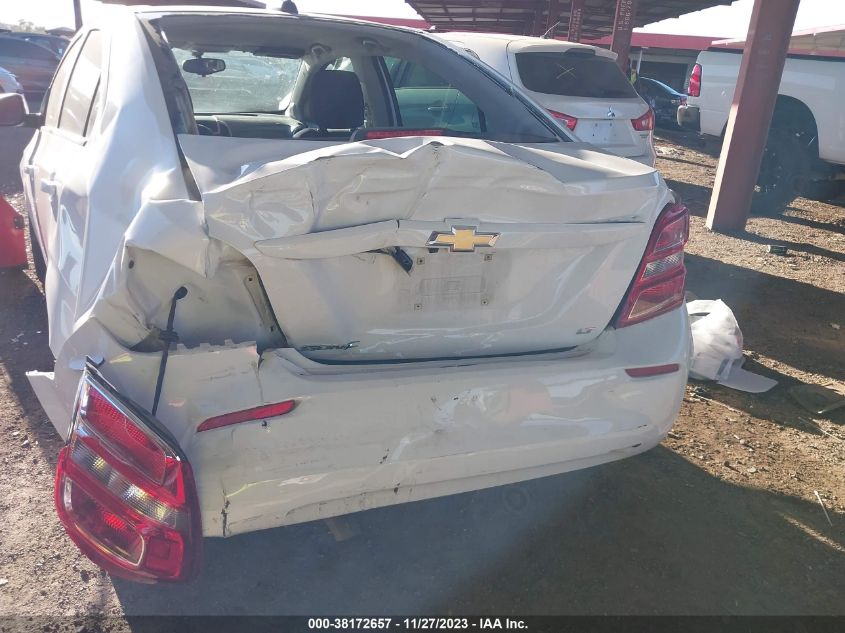 2020 Chevrolet Sonic Fwd Lt VIN: 1G1JD5SB5L4102744 Lot: 38172657