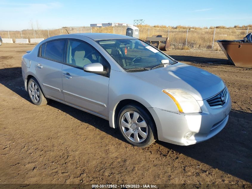 2012 Nissan Sentra 2.0 S VIN: 3N1AB6AP9CL620997 Lot: 38172952