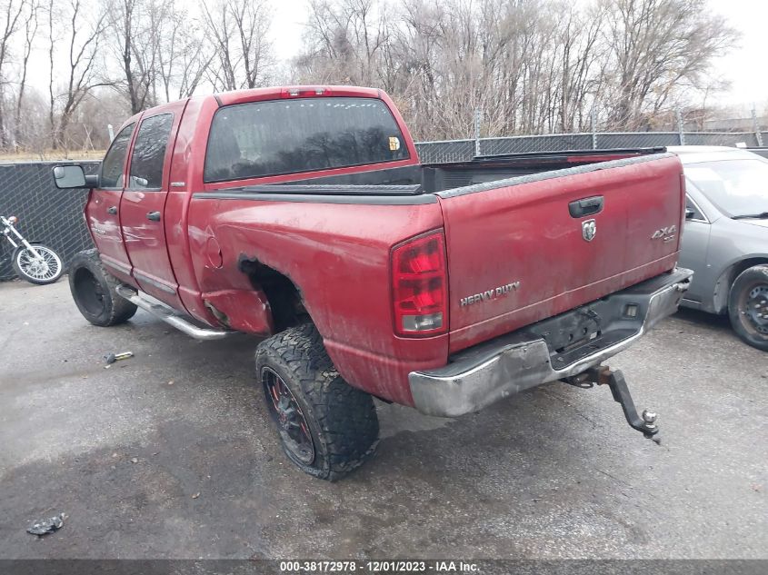 2006 Dodge Ram 2500 Slt VIN: 3D7KS29C76G148202 Lot: 38172978