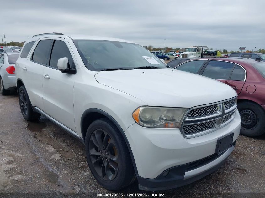 2013 Dodge Durango Sxt VIN: 1C4RDHAG3DC696508 Lot: 38173225