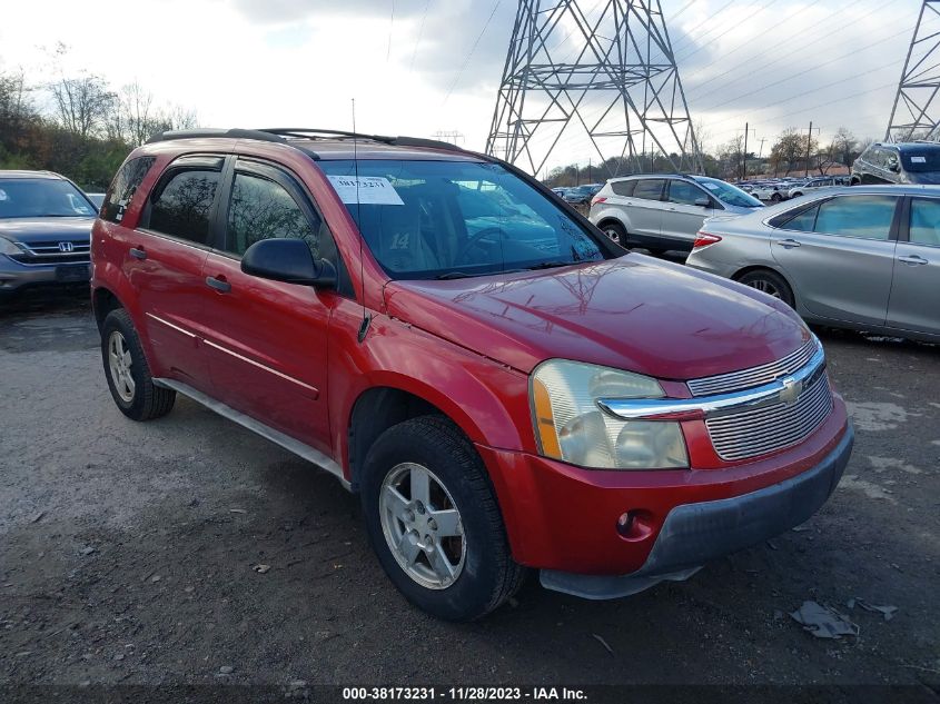 2005 Chevrolet Equinox Ls VIN: 2CNDL23F656102045 Lot: 38173231