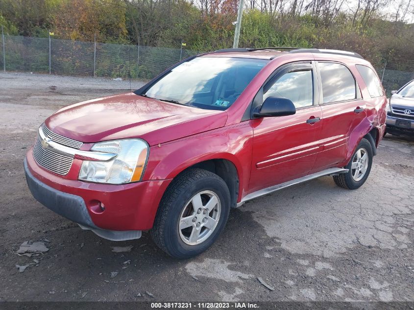 2005 Chevrolet Equinox Ls VIN: 2CNDL23F656102045 Lot: 38173231