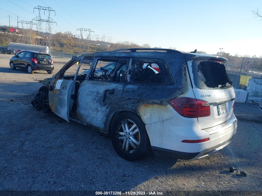 2015 Mercedes-Benz Gl 450 VIN: 4JGDF6EE1FA475310 Lot: 38173286