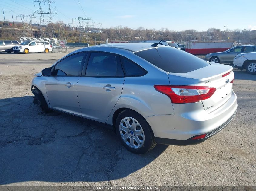 2012 Ford Focus Se VIN: 1FAHP3F23CL126628 Lot: 38173336