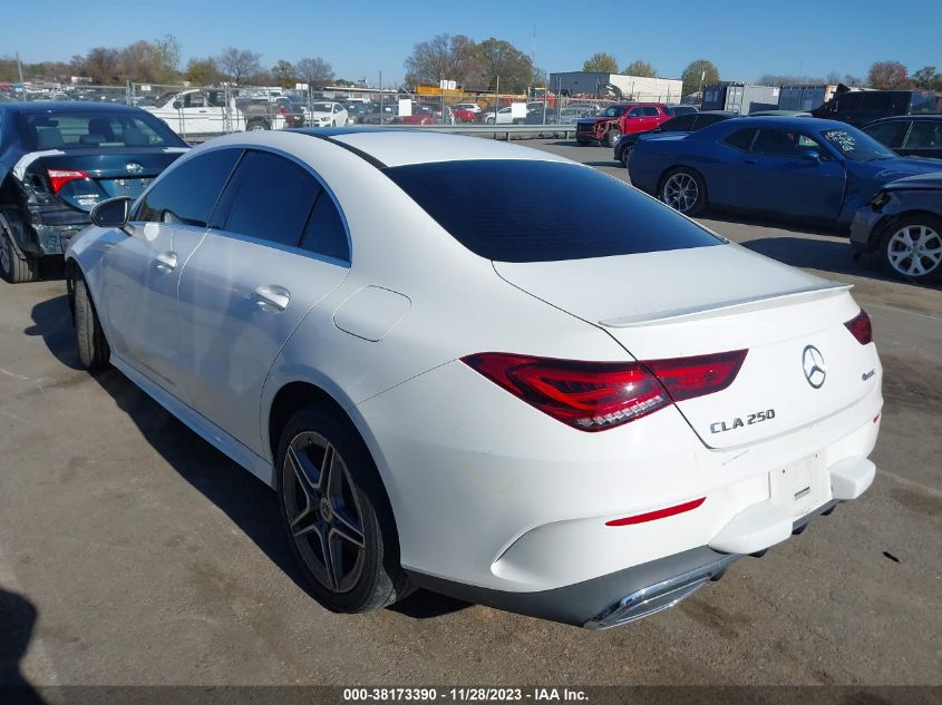 WDD5J4HB3LN034821 2020 Mercedes-Benz Cla 250