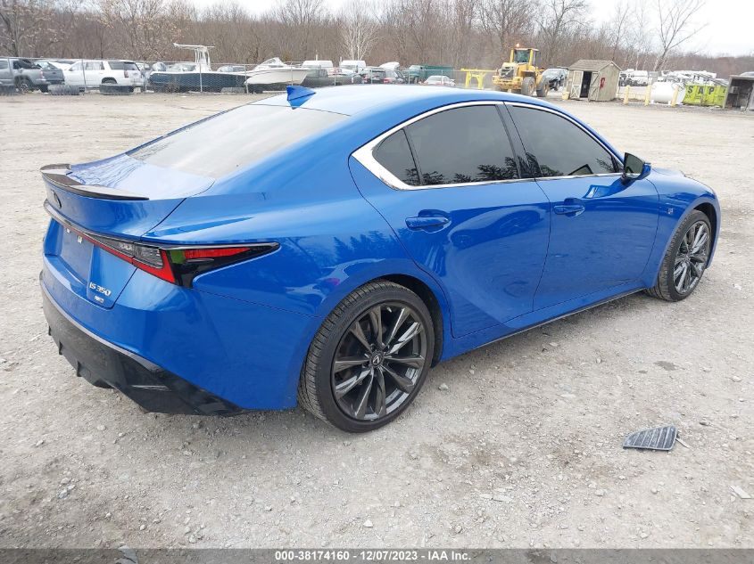 2021 Lexus Is Is 350 F Sport VIN: JTHGZ1E22M5022965 Lot: 38174160