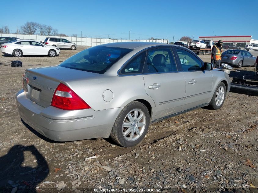 2006 Ford Five Hundred Limited VIN: 1FAFP25146G139556 Lot: 38174675