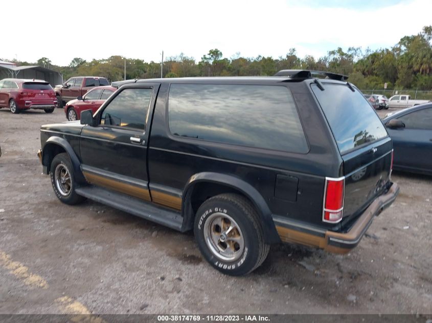 1984 Chevrolet Blazer S10 VIN: 1G8CS18B3E8193590 Lot: 38174769