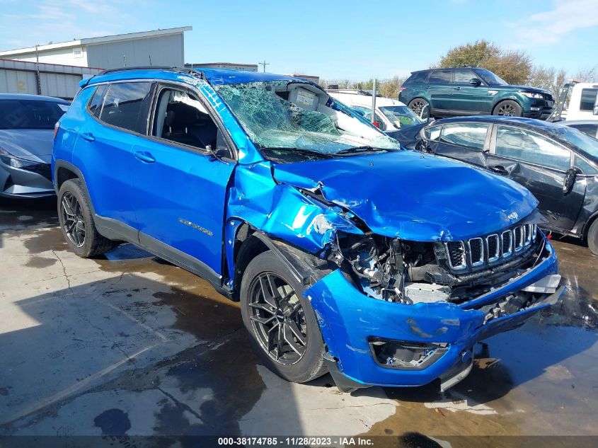 2018 Jeep Compass Latitude Fwd VIN: 3C4NJCBB0JT461996 Lot: 38174785