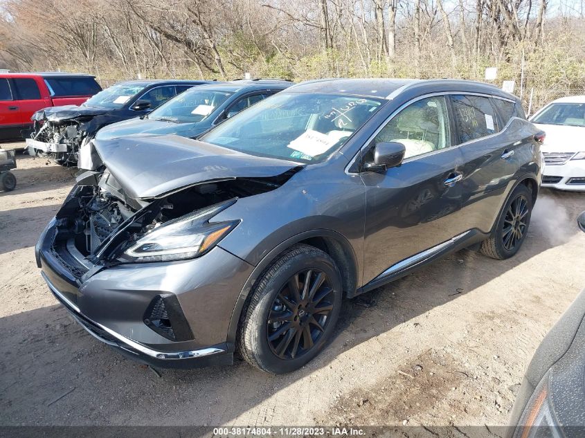 2023 Nissan Murano Sl Intelligent Awd VIN: 5N1AZ2CSXPC120749 Lot: 38174804