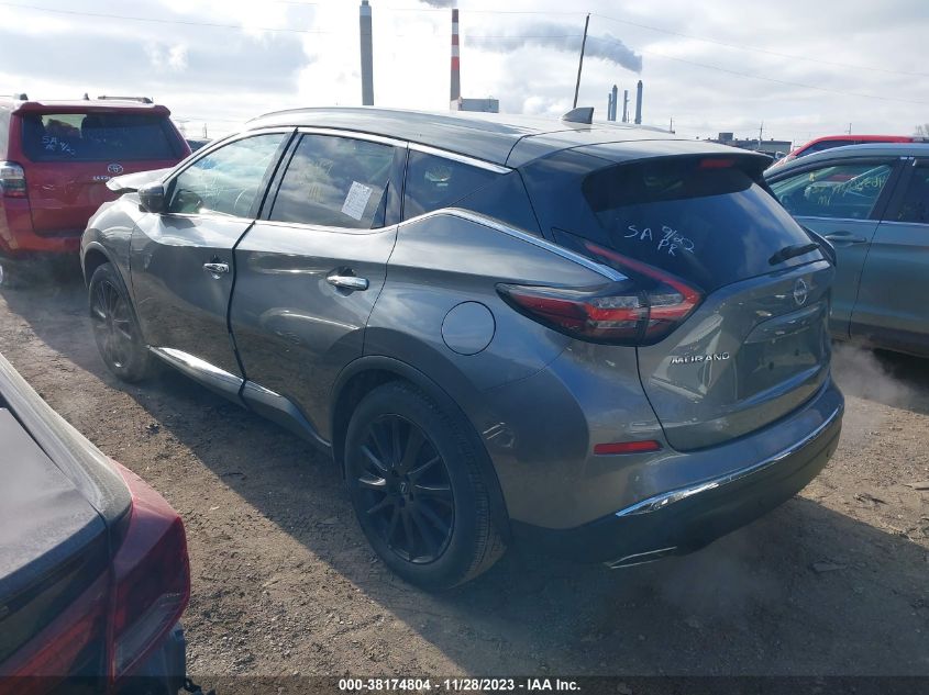 2023 Nissan Murano Sl Intelligent Awd VIN: 5N1AZ2CSXPC120749 Lot: 38174804