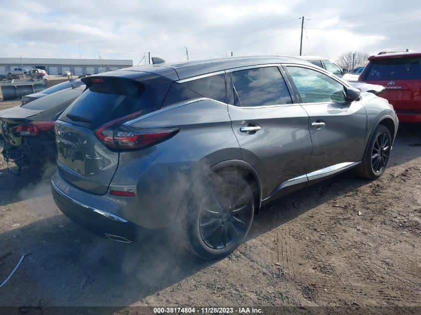 2023 Nissan Murano Sl Intelligent Awd VIN: 5N1AZ2CSXPC120749 Lot: 38174804