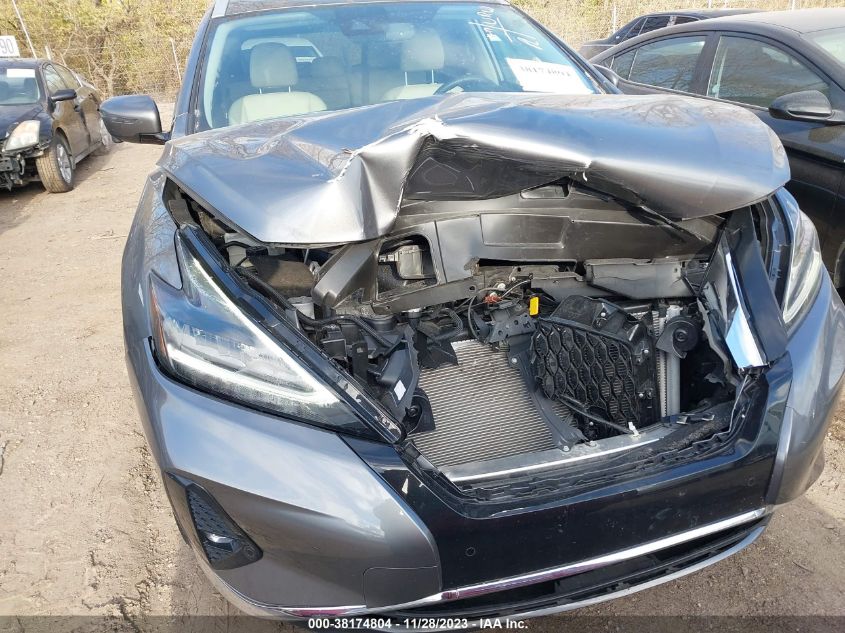 2023 Nissan Murano Sl Intelligent Awd VIN: 5N1AZ2CSXPC120749 Lot: 38174804