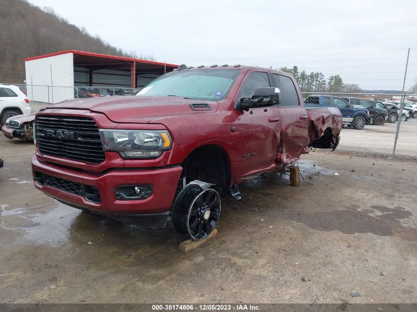 2021 Ram 2500 Lone Star Regular Cab 4X4 8' Box VIN: 3C6UR5DL1MG533962 Lot: 38174806