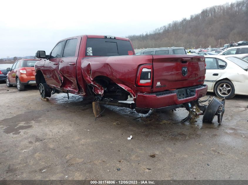 2021 Ram 2500 Lone Star Regular Cab 4X4 8' Box VIN: 3C6UR5DL1MG533962 Lot: 38174806