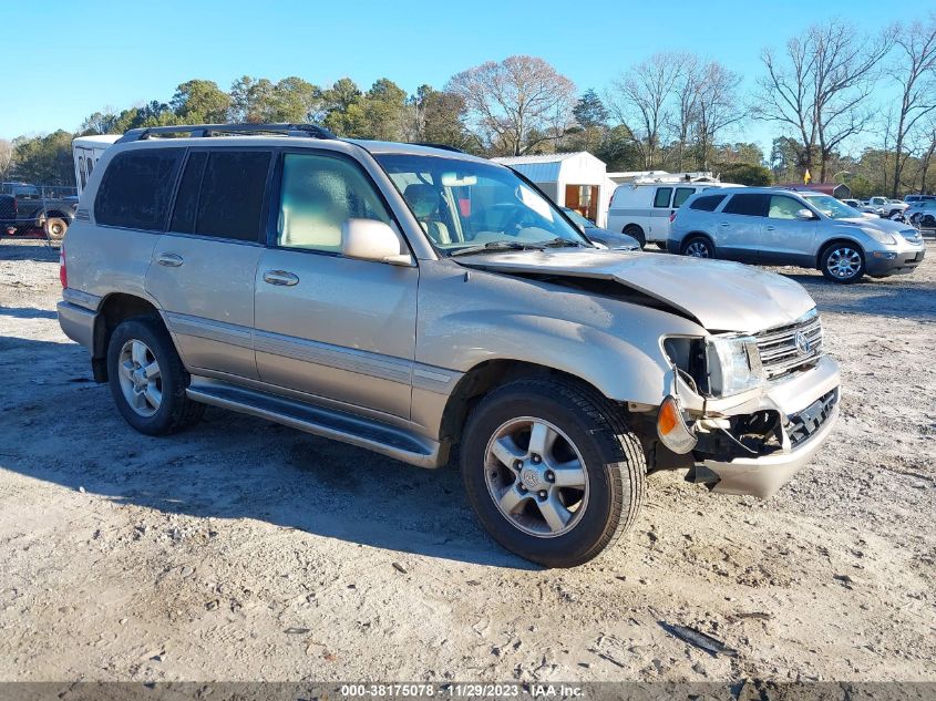 JTEHT05J252068559 2005 Toyota Land Cruiser V8