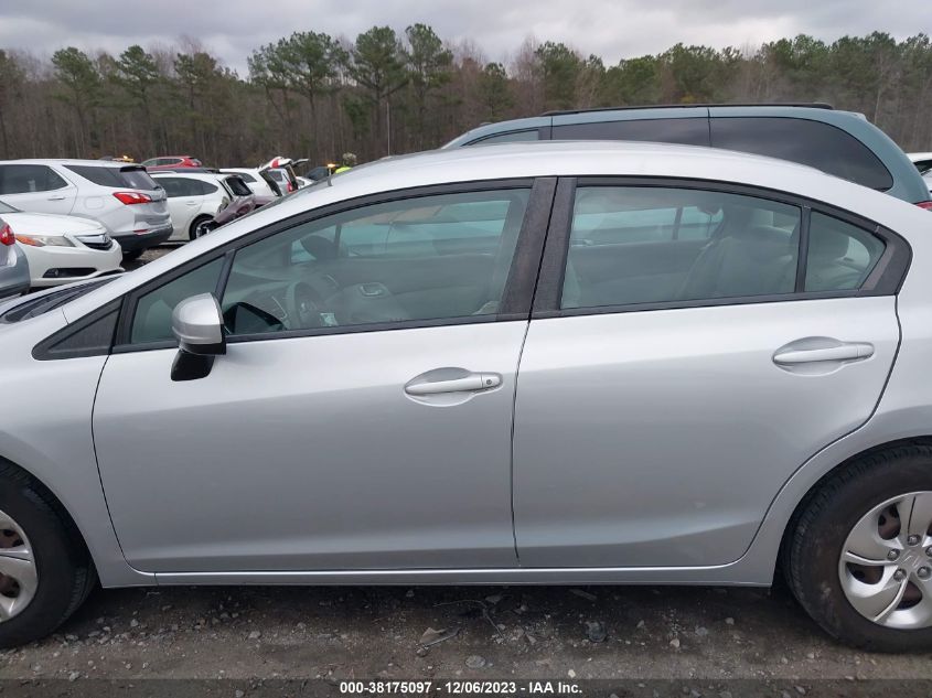 2HGFB2F53FH559096 2015 Honda Civic Lx