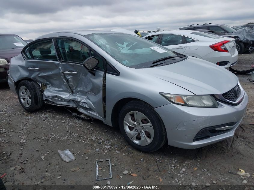 2HGFB2F53FH559096 2015 Honda Civic Lx