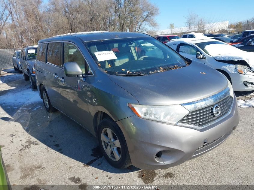 2012 Nissan Quest Sv VIN: JN8AE2KP3C9043411 Lot: 38175153