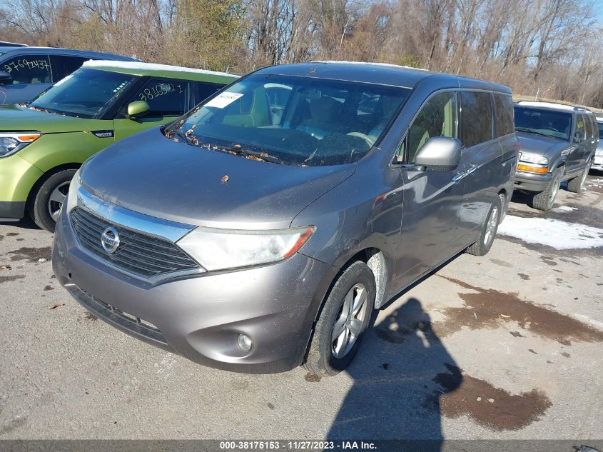 2012 Nissan Quest Sv VIN: JN8AE2KP3C9043411 Lot: 38175153