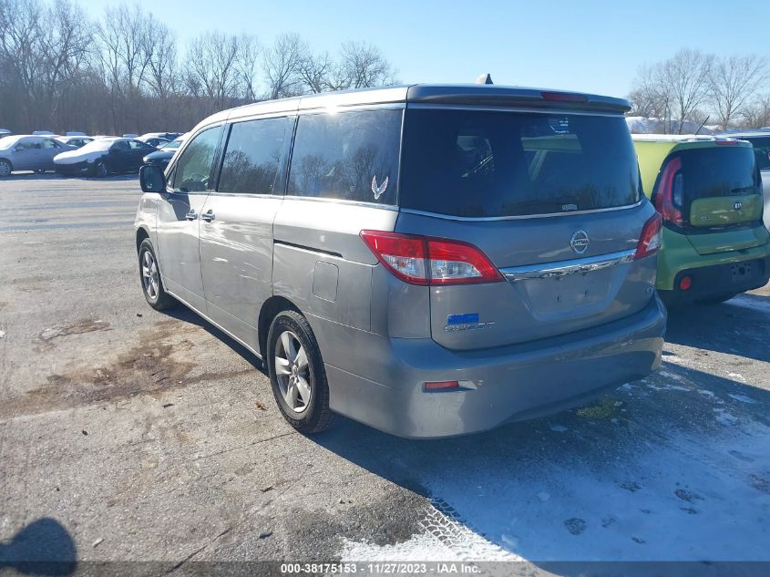 2012 Nissan Quest Sv VIN: JN8AE2KP3C9043411 Lot: 38175153