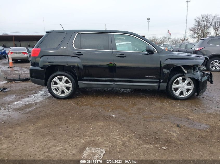 2017 GMC Terrain Sle-1 VIN: 2GKALMEK7H6341206 Lot: 38175170