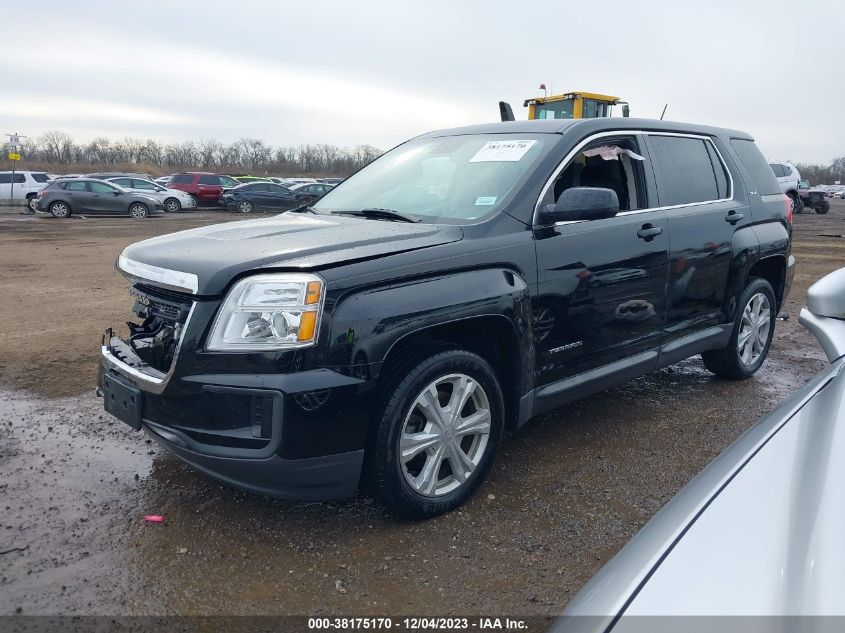 2017 GMC Terrain Sle-1 VIN: 2GKALMEK7H6341206 Lot: 38175170