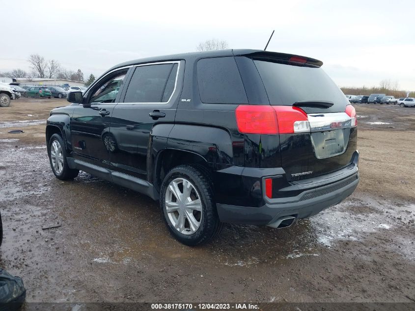 2017 GMC Terrain Sle-1 VIN: 2GKALMEK7H6341206 Lot: 38175170