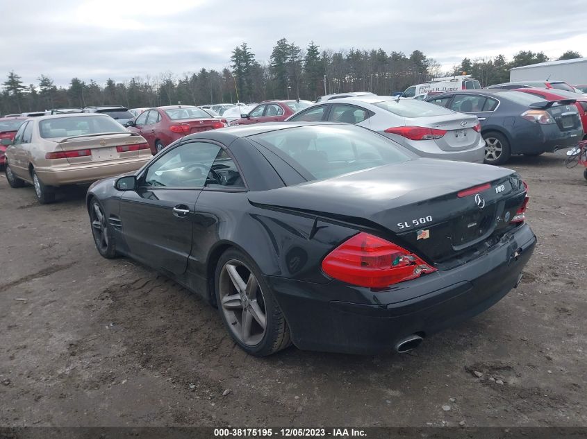 2005 Mercedes-Benz Sl 500 5.0L VIN: WDBSK75F25F098833 Lot: 38175195